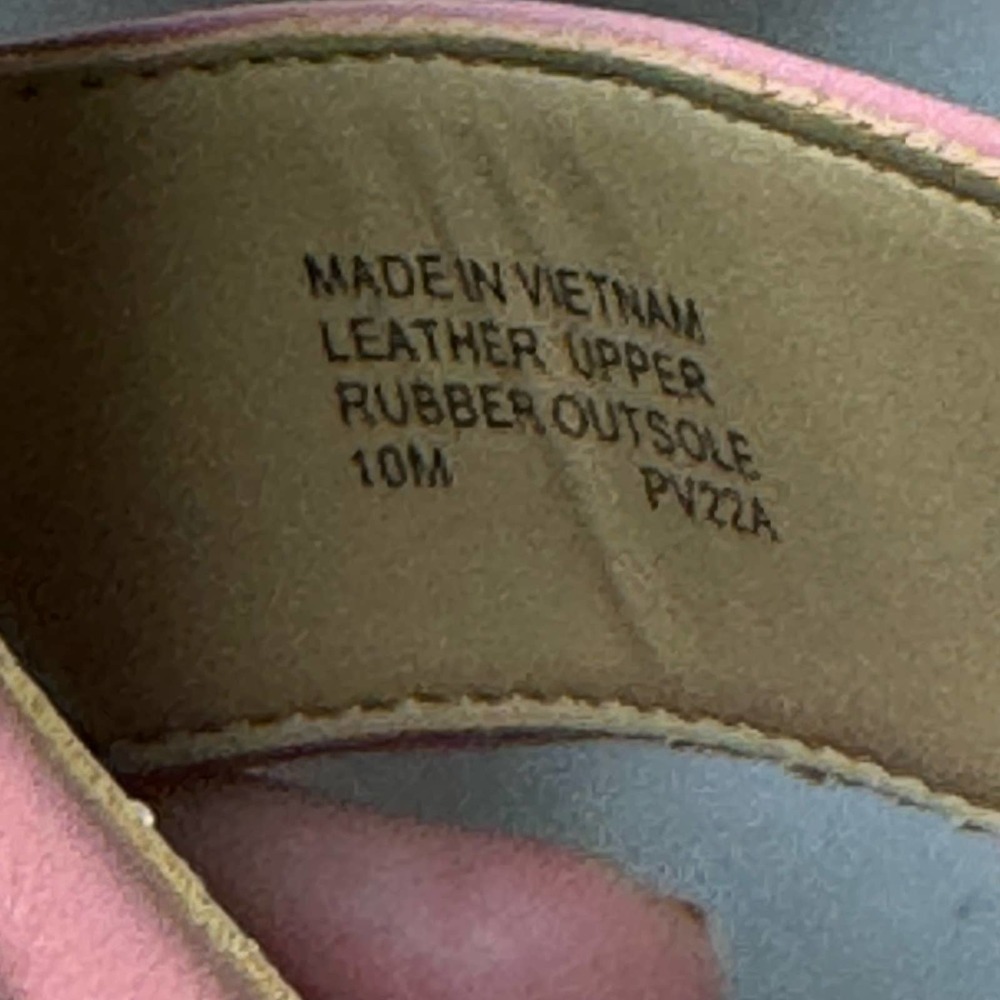 Michael Kors Pink Kimberly Leather Wedge NEW Size 10M - Picture 8 of 9
